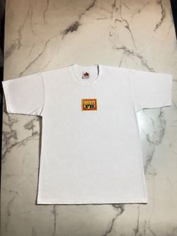 County FB Heavyweight White T-Shirt Size Large