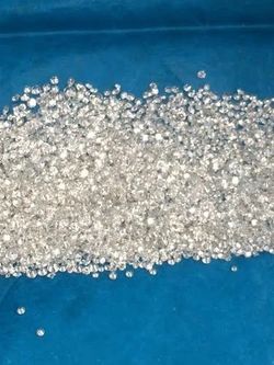 Lots Of  20 melee loose 1 Pts round natural diamonds  SI2I1 GH