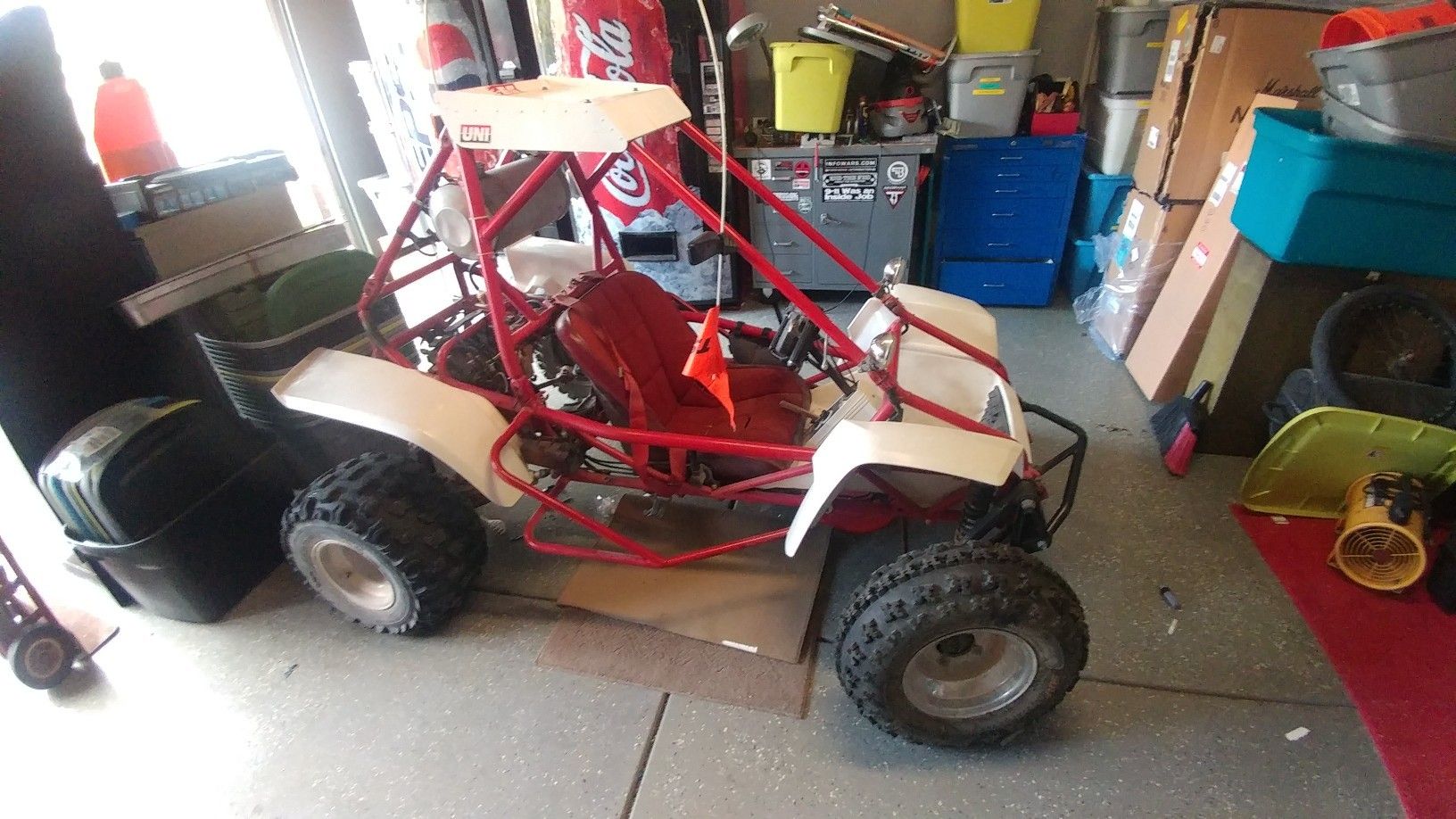 Honda pilot fl350 single seater dune buggy(sale pending)