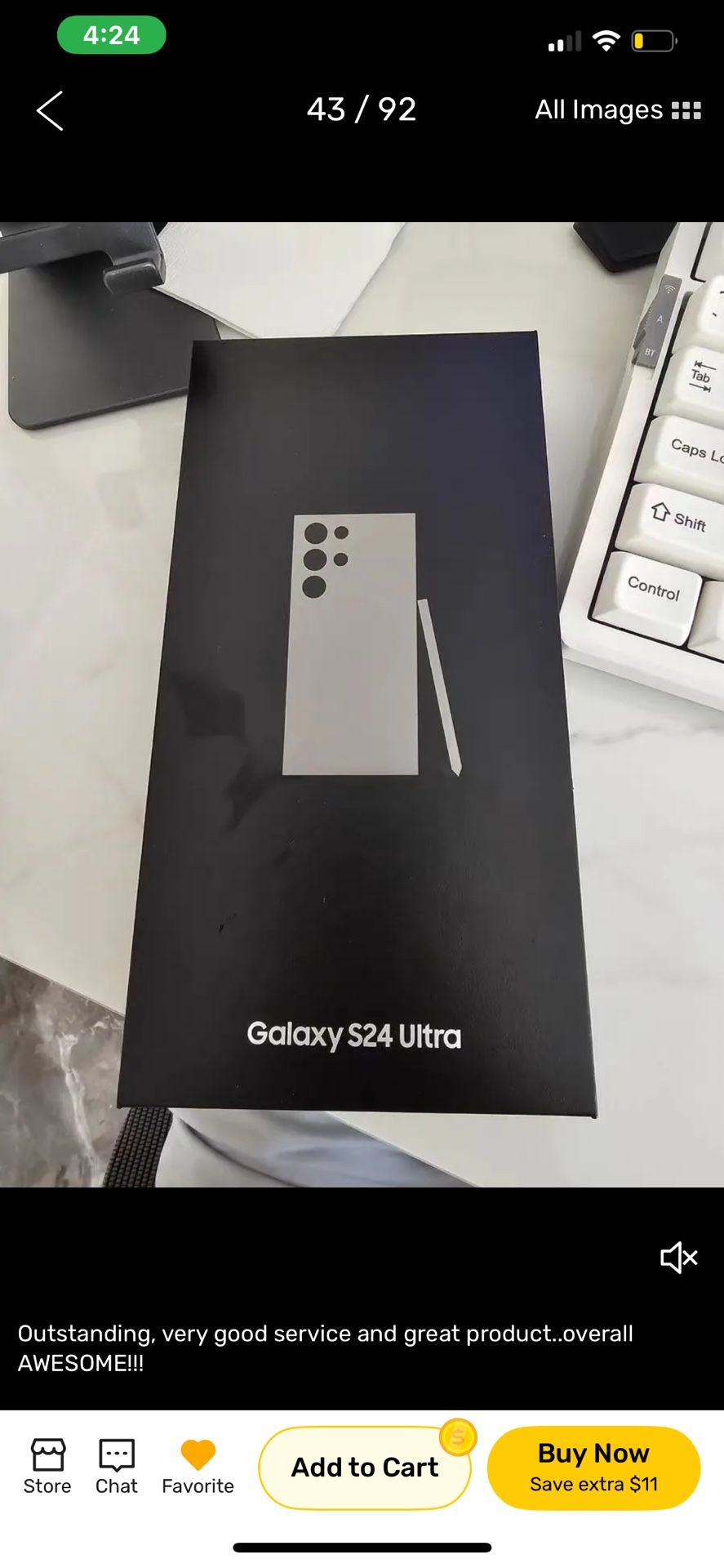 Samsung Galaxy S24 Ultra Grey