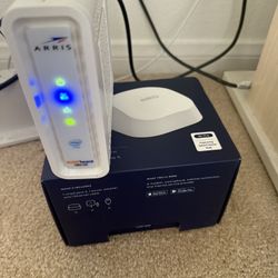 Arris Cable modem and eero 6 WiFi router
