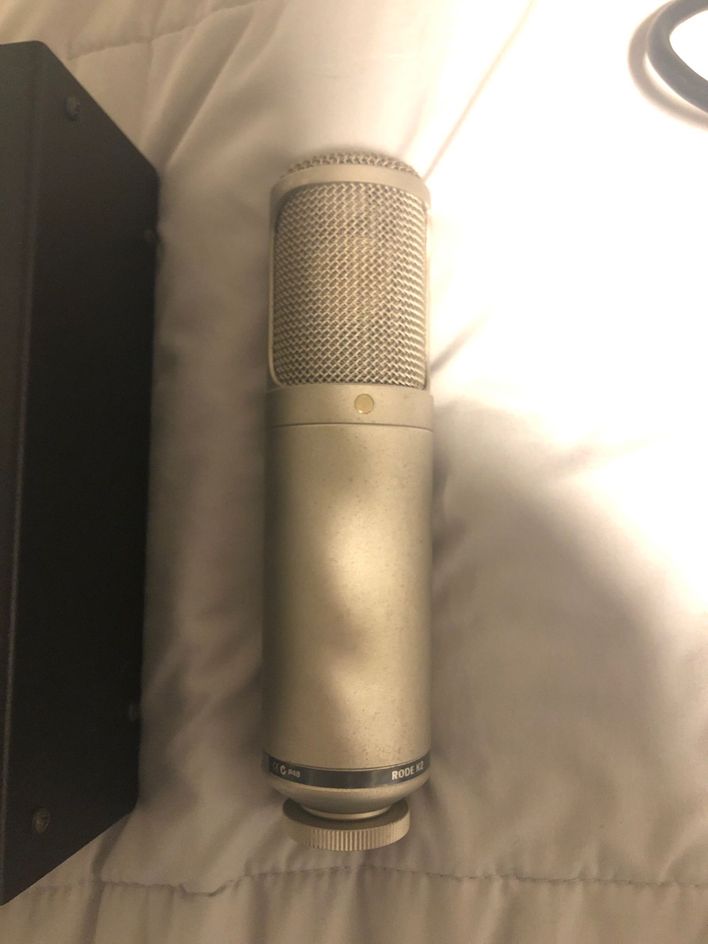 Rode K2 microphone w/ power supply and extras