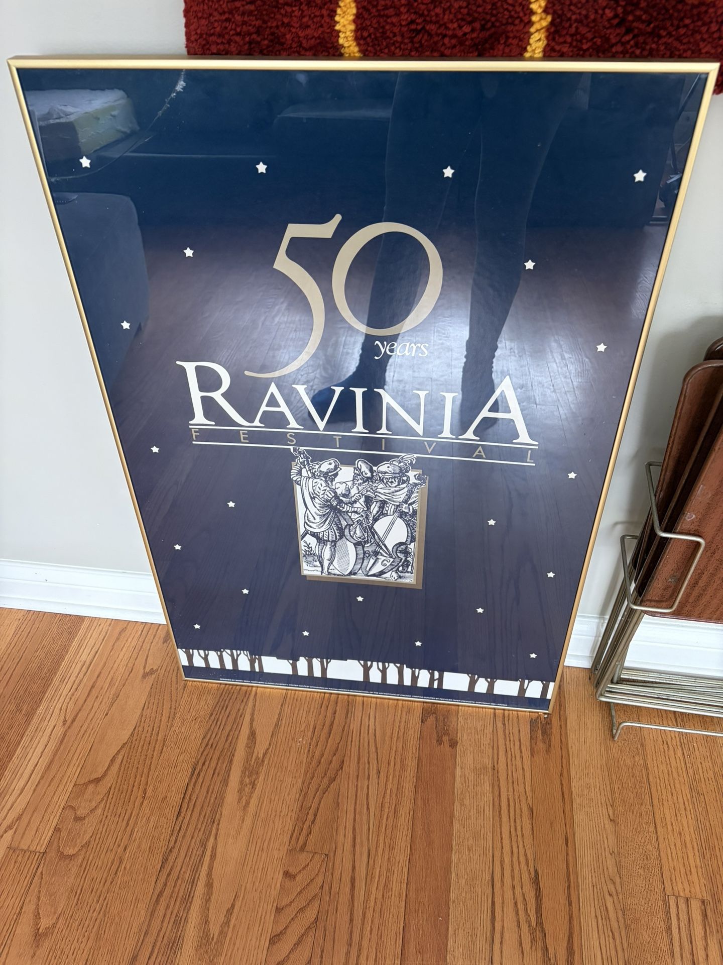 Ravinia Festival 50 Years Framed Poster 1985