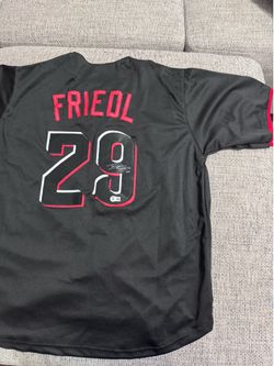 TJ Friedl Signed Autograph Custom Jersey- Beckett Coa - Cincinnati Reds