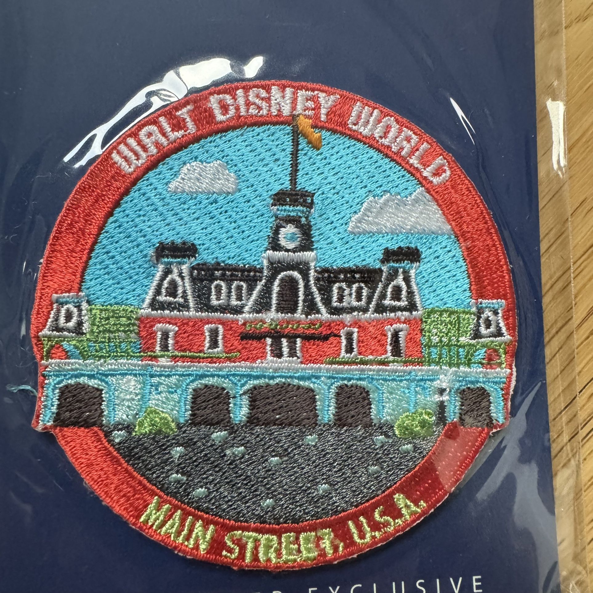 D23 EXCLUSIVE WALT DISNEY ARCHIVES COLLECTION DISNEY WORLD MAIN STREET USA PATCH