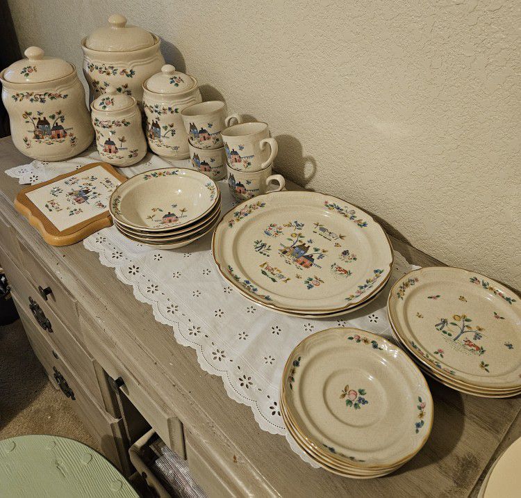 Vintage International Tableworks Heartland Stoneware 