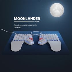 ZSA Moonlander Mechanical Keyboard 