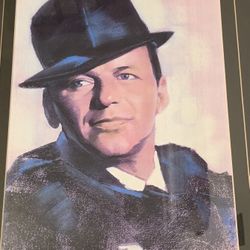 Framed Print Of Frank Sinatra