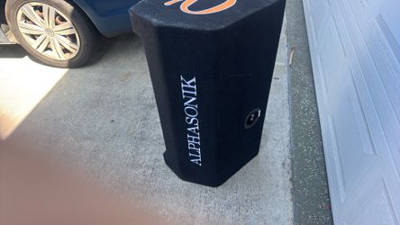 Alpha sonik  12 inch subwoofer