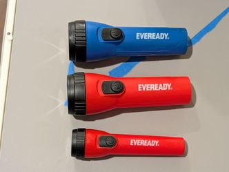 Eveready LED Flashlight 3-Pack Emergency Camping Light Set