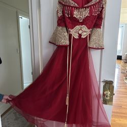 Cheongsam Qipao Red chinese wedding dress