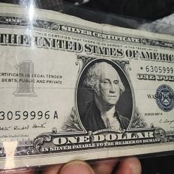 Billete 1 Dólar Antiguo