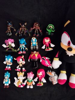 Sonic & Friends, Villans x18 figures Mint