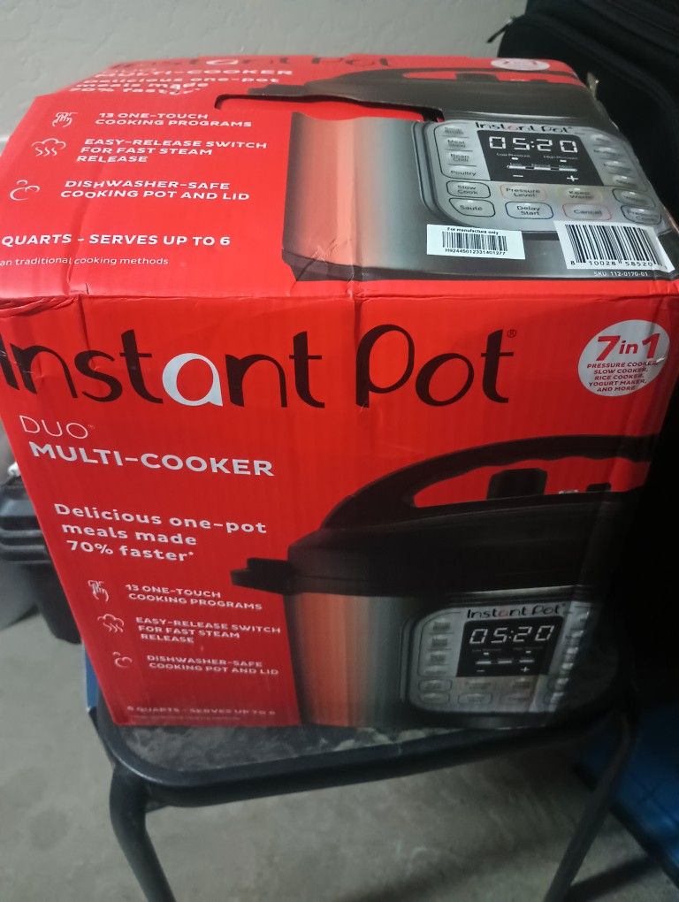 Instapot DUO multi-cooker