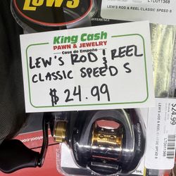 LEW'S ROD & REEL CLASSIC SPEED S