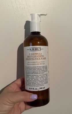 Kiehl's Calendula Deep Cleansing Foaming Face Wash New。16.9fl oz $45 