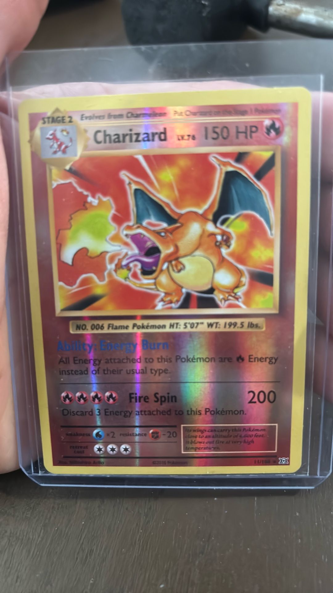 POKEMON CARD CHARIZARD LV.76 150 HP POKEMON CARD CHARIZARD LV.76 150 HP