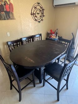 Table and chairs