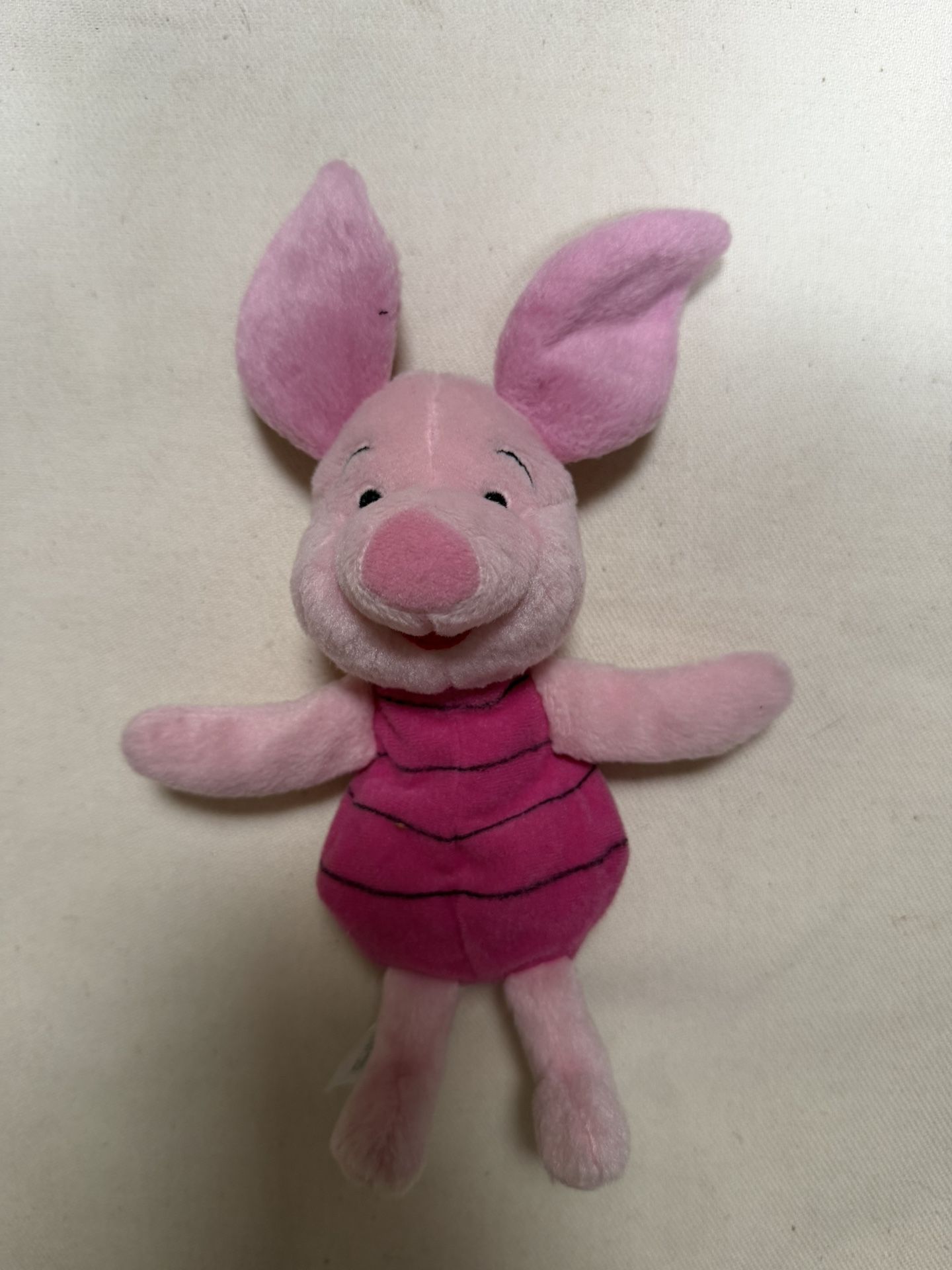 Disney Piglet Winnie the Pooh Small Stuffed Animal Plush Toy Pink