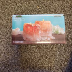 Salt Crystal Candle Holder For Tealight