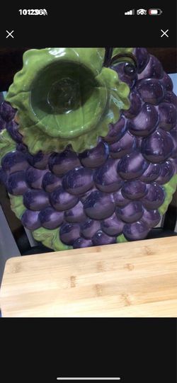 Plato grande de Home interior $25