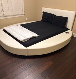 Queen Size Bed Frame + Mattress