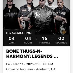 Bone Thugs N Harmony Tickets 