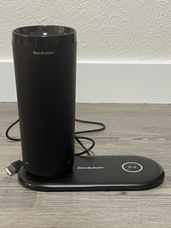 Brookstone Smart Self Heating Travel Mug