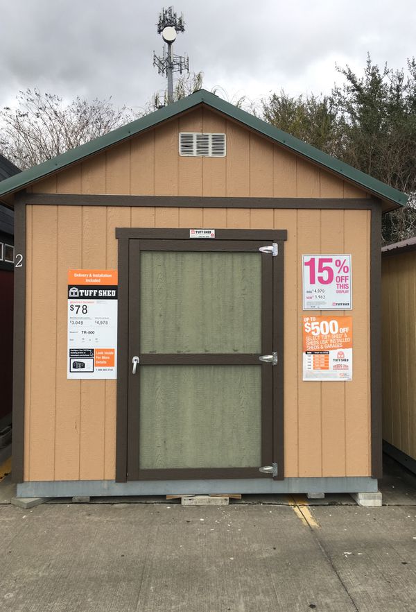 Tuff Shed at Baytown Home Depot for Sale in Kemah, TX 