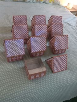 10 pc Ginger Bread Man House Metal