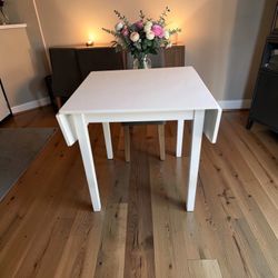 Drop-Leaf Dining Table