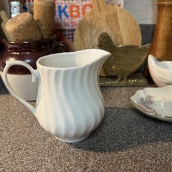 Charming White Creamer/Imperial by Lynn’s China  