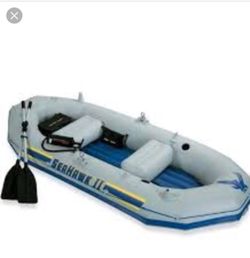 Bote inflable con motor