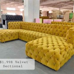 Mueble De Sala Color Mostasa ✨️