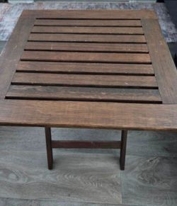 Foldable Wood Side Table