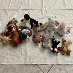 Rare 1993 Retired Beanie Baby’s Collectibles