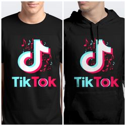 Tik Tok T Shirt Hoodie Kids Adults
