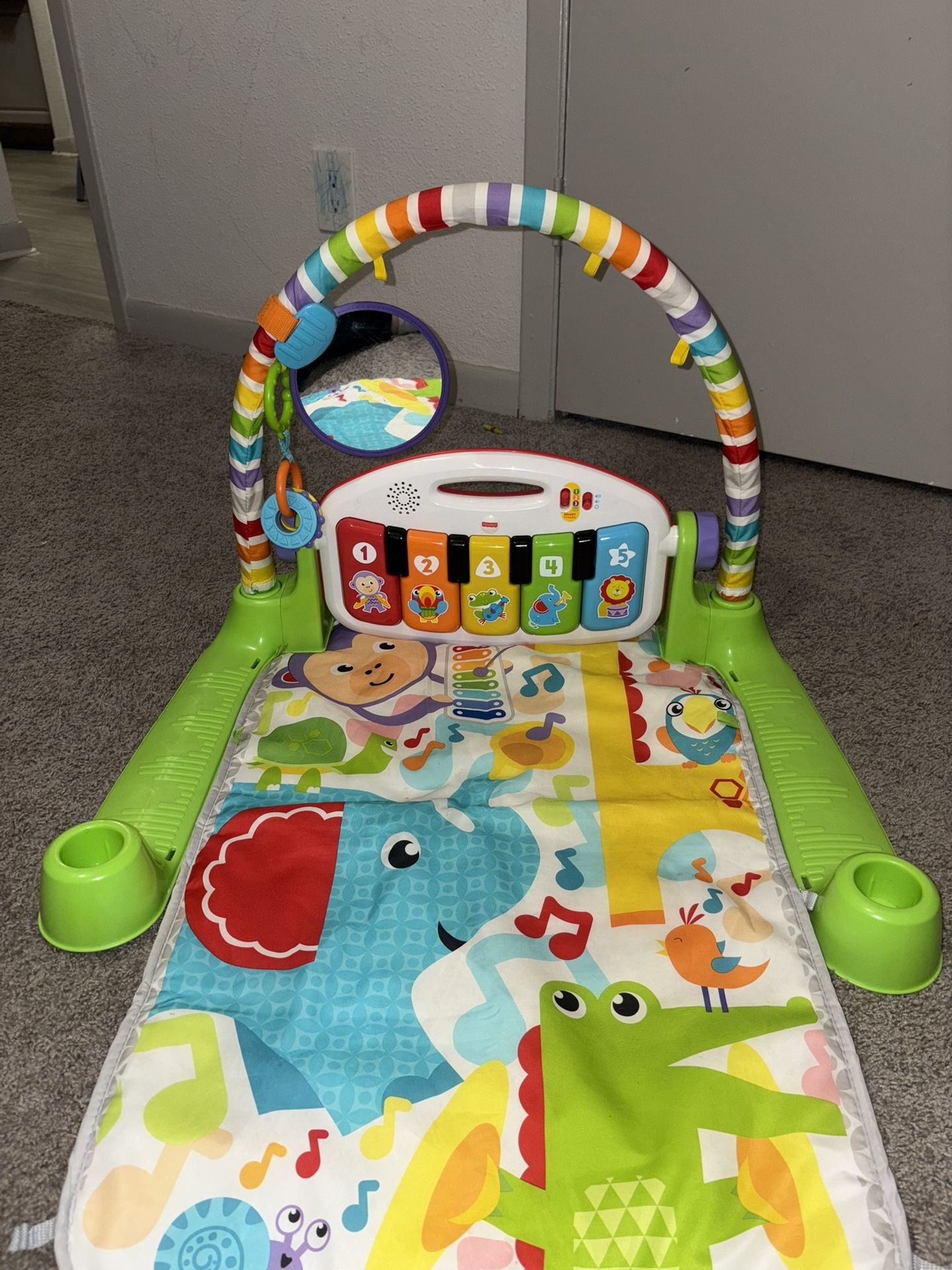 Fisher-Price Kick & Play Piano Gym, Great Condition 🎹