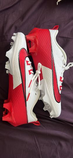 (BEST OFFER) NIKE VAPOR EDGE SPEED 360 2 'WHITE UNIVERSITY RED CLEATS SIZE 11