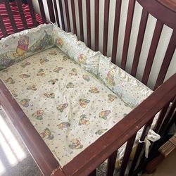 Baby Crib ..like New Mattress