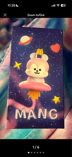 NIB McDonald’s BT21 BTS Happy Meal Toy - Mang (J-Hope)