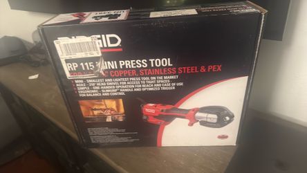 RIGID MINI PRESS TOOL FOR 1/2 in and 3/4 in