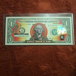 2006 Year Of The Monkey Colorized Dollar