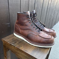 Red  Wing 1907  Copper Rough Tough Size 12D