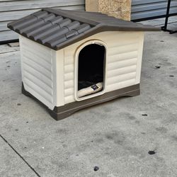 Ferplast Dog Kennel, Gray, 37.4 x 25.98 x 26.77",