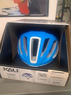 Blue Bike Helmet Size S/M New