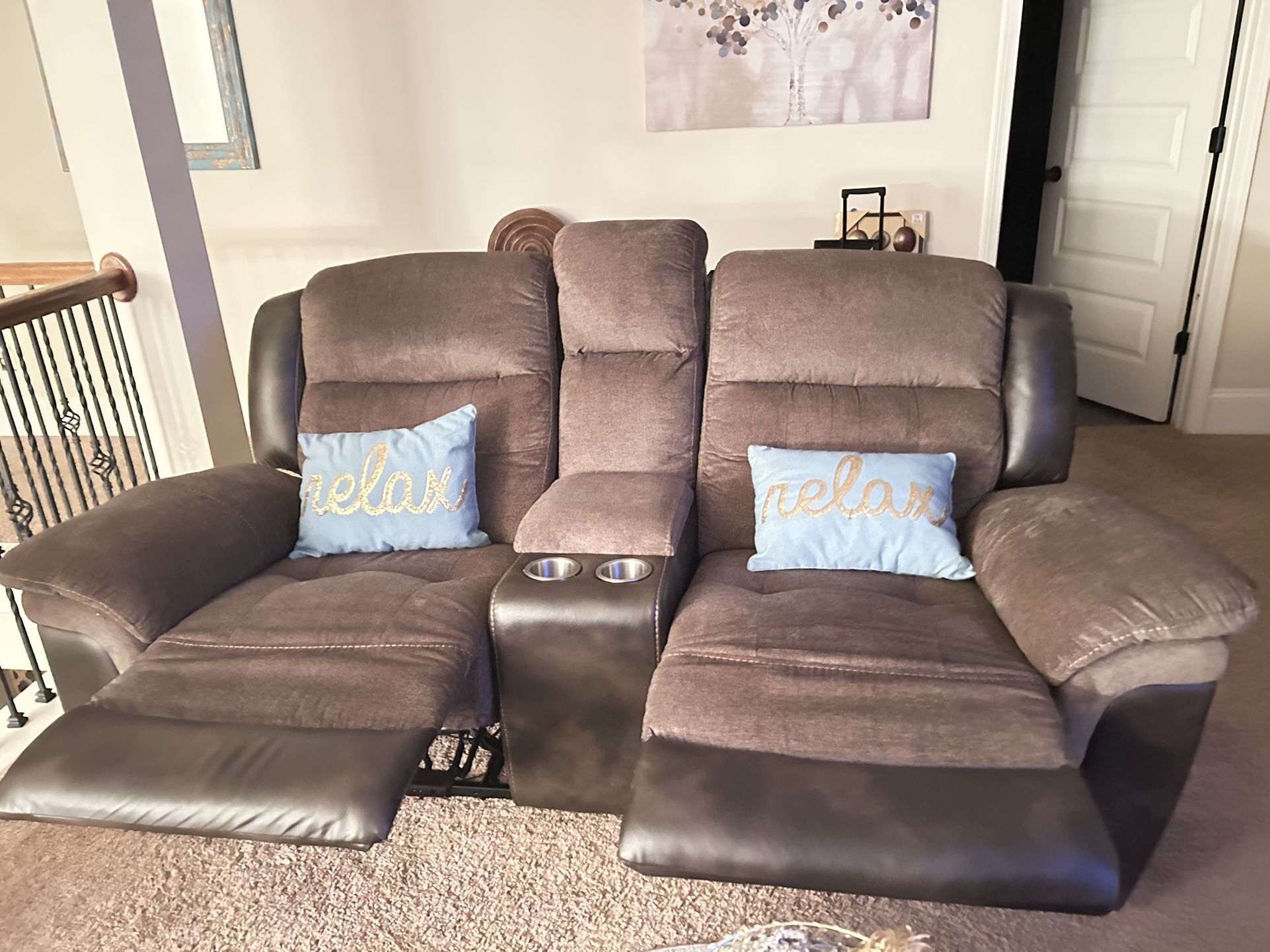 Loveseat Recliner $300 Less Than 5 Years Old