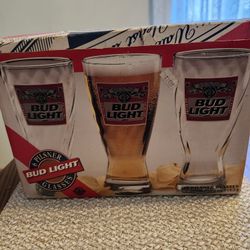 Bud Light Glasses 