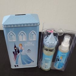 DISNEY  PRINCESS CINDERELLA   SET 2 PC $22 FINAL PRICE 