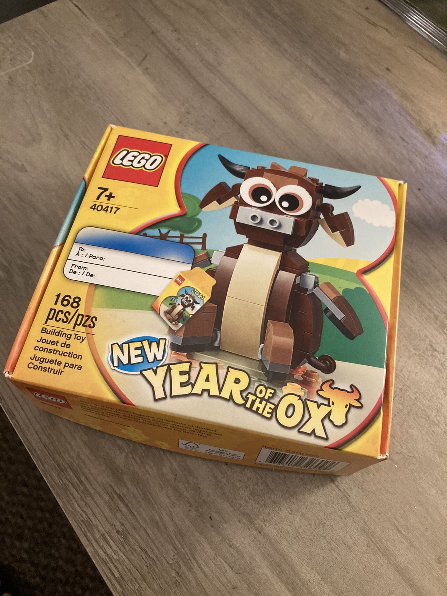 LEGO Year Of The Ox Limited Edition